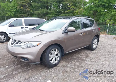 2013 Nissan Murano Sl z USA, uszkodzony, nr VIN JN8AZ1MW3DW306695